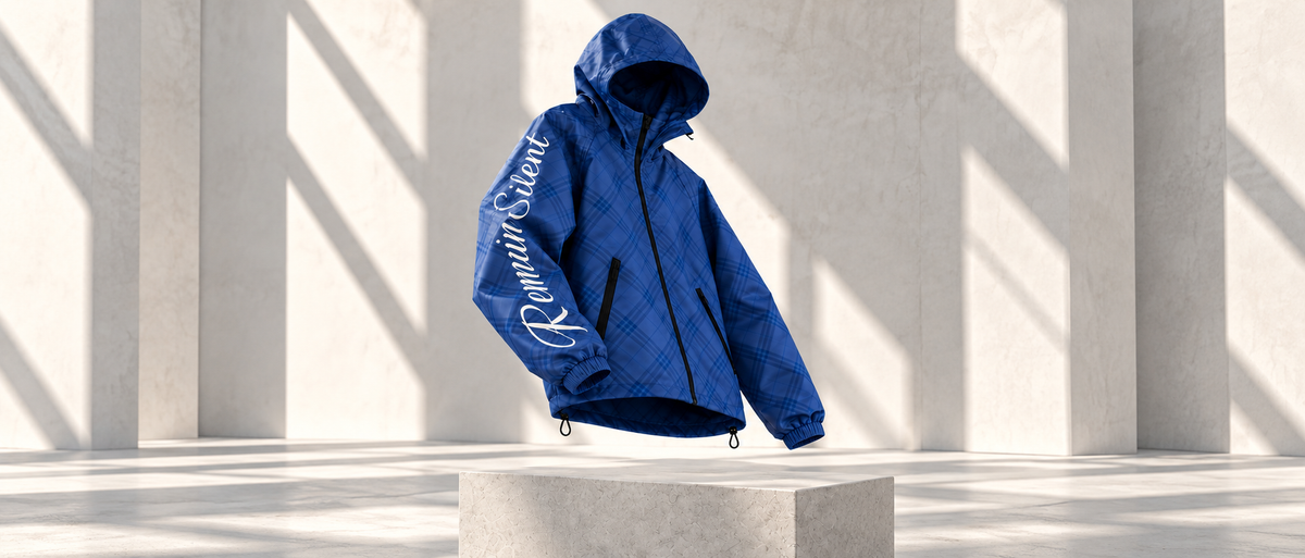 Midnight Plaid Windbreaker (PRE-ORDER)